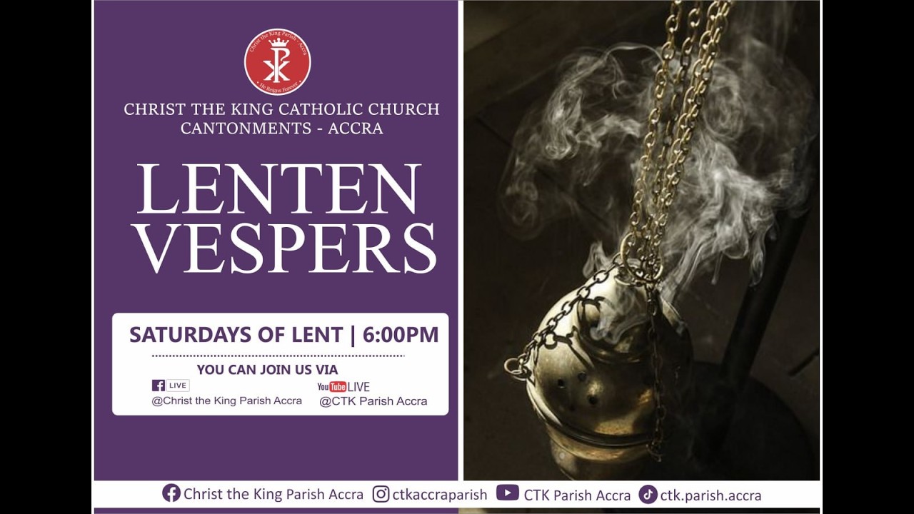 LENTEN VESPERS (WEEK 2) ||  28TH FEBRUARY, 2026