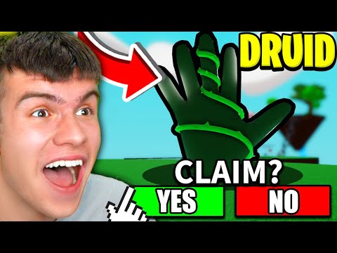 How To Get The DRUID  GARDENS AND GHOULS BADGE! Roblox Slap Battles