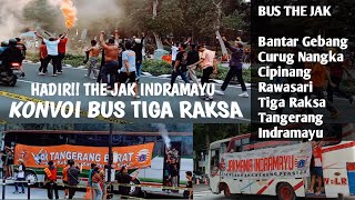 Konvoi Bus Tiga Raksa | The Jak Indramayu Hadir!! Di GBK