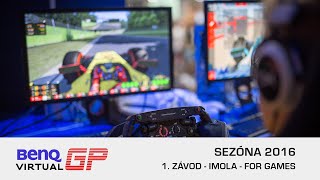 BenQ Virtual GP 2016 - 1. závod - Imola