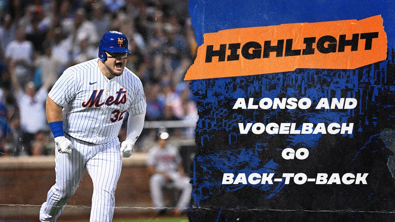 Daniel Vogelbach's first Mets hit, 07/24/2022