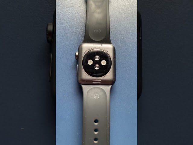 Apple Watch Series 3 38mm Space Gray Aluminum Black Sport (GPS) Model A1858