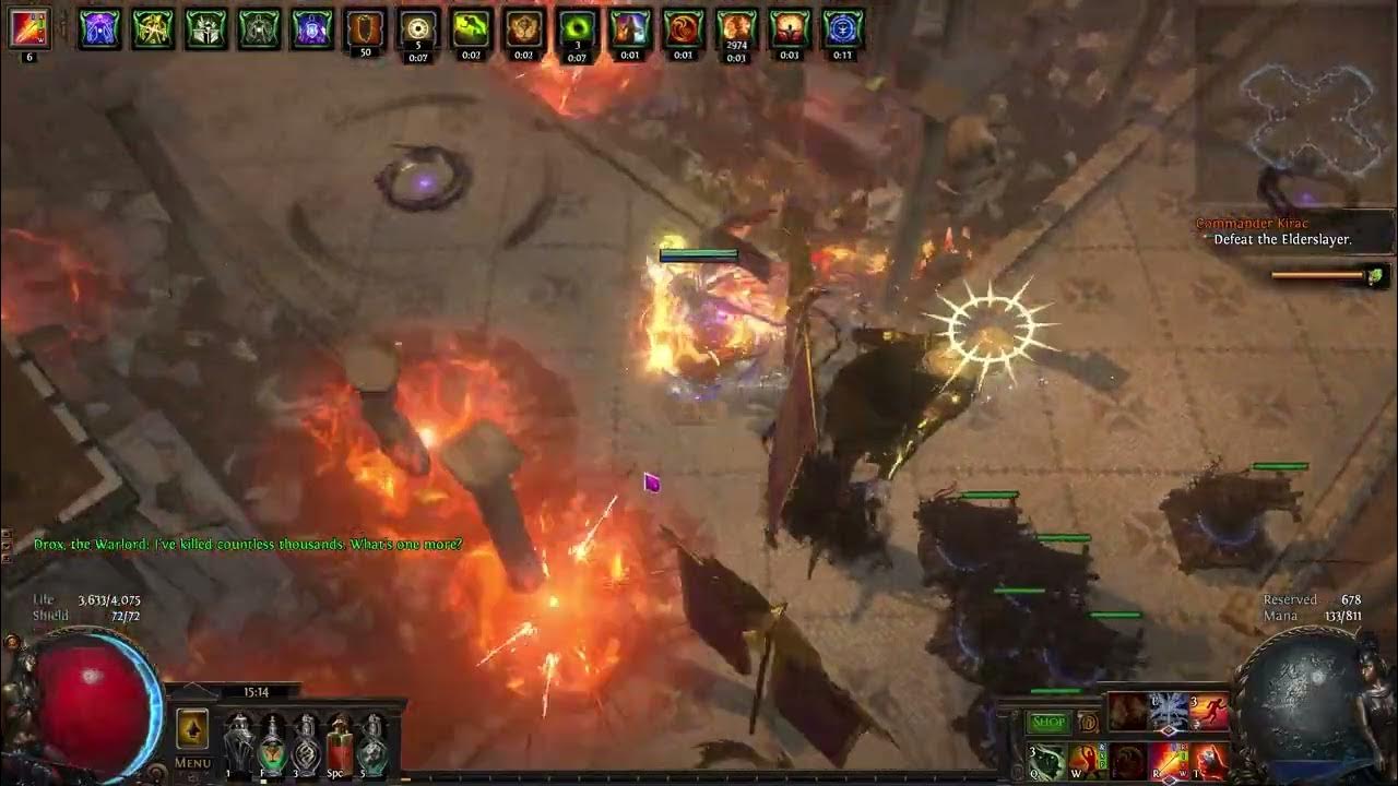 Poe 3.17 Explosive Arrow Ballista Totem Elementalist VS DROX YouTube