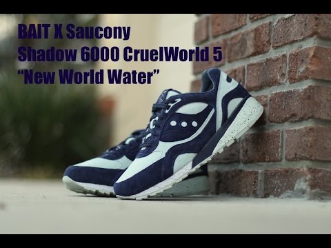 saucony shadow 6000 new world water