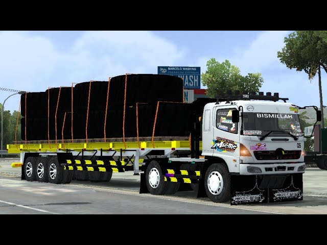 SHARE LIVERY HINO 500 TRAILER TERBARU || BUS SIMULATOR INDONESIA class=