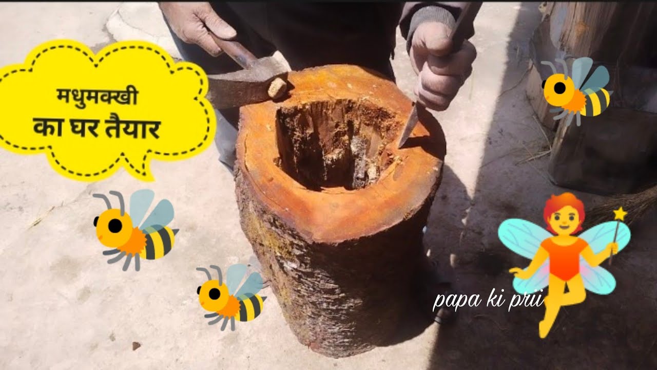 मधुमक्खी का घर कैसे बनाएं...? 🐝madhumakkhi Ka Ghar kaise banaye 🤗