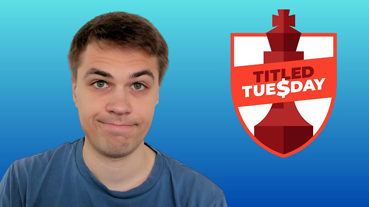 Diese verflixten Turmendspiele... | Titled Tuesday