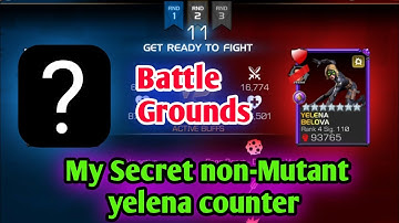 No mutant no problem | Best non-Mutant yelena counter for Battle Grounds | MCOC 