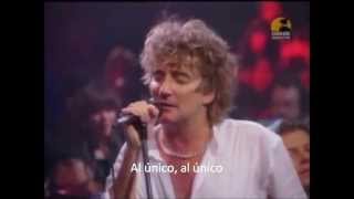 Video thumbnail of "Rod Stewart - Have i told you lately (Live) lyrycs"