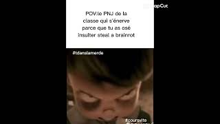 Pov: le PNJ de la classe