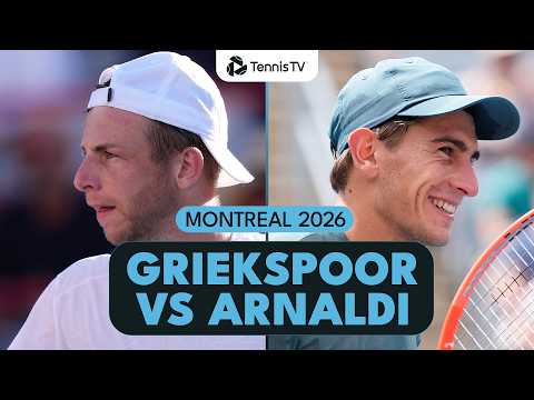 Tallon Griekspoor vs Matteo Arnaldi π₯ | Montreal 2026 Highlights
