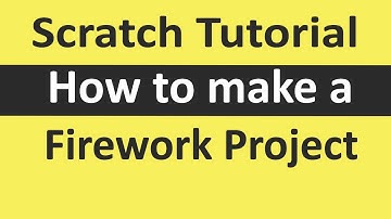 Scratch Tutorial | How to make Firework project in | #scratch