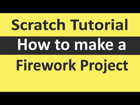 Scratch Tutorial | How to make Firework project in | #scratch