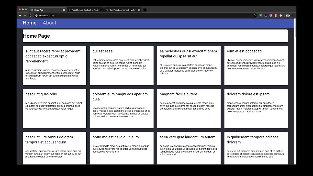 Fetch Layout 13 Fetch API, Grid Layout и Card - YouTube