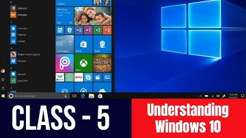 Klas 5 Hoofdstuk 2 - Windows 10 begrijpen | CBSE-gebaseerd Windows 10 begrijpen | NCERT