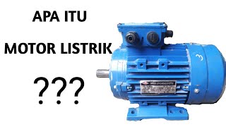 APA ITU MOTOR LISTRIK || CARA KERJA MOTOR INDUKSI, DINAMO