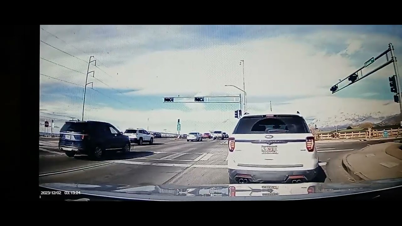 driver almost causes Collision - YouTube