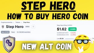 How to Buy Step Hero crypto/ Token in PancakeSwap | HERO coin