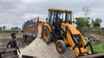 Jcb Machine Unloading Big Truck | Jcb vs Truck