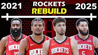 Timeline of the ROCKETS' REBUILD after James Harden Era
