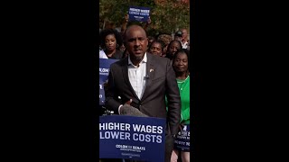 Democratic candidate says he will attend Trump's rally