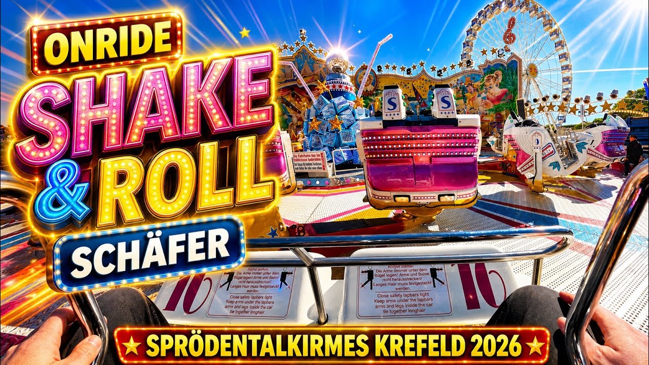 Vorschaubild: Onride Shake & Roll - Schäfer | SprödentalKirmes 2026 🎠🎡