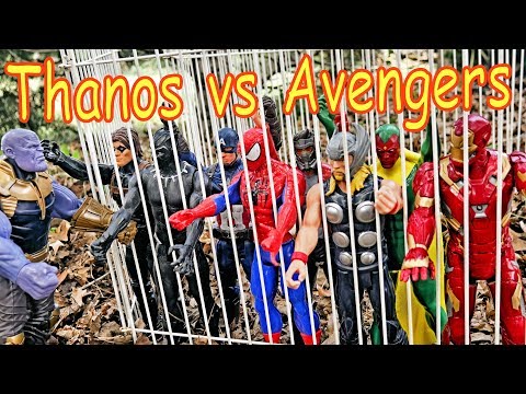 Thanos vs Avengers + Spiderman - Hulk, Thor, Schwarzer Panther, Iron Man Full Fight Teil 2