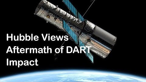Hubble Views Aftermath of DART Impact