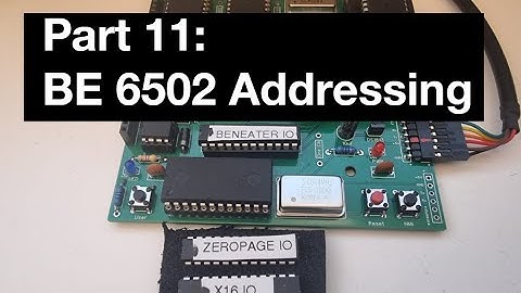 Simulating other 6502 machines: Hopper 6502 SBC Part 11