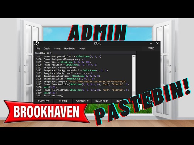 Brookhaven Script  RP FREE GUI – 22ST FEB