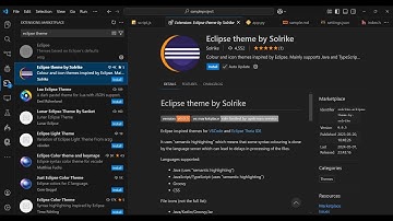 VS Code Tutorial to Integrate Eclipse Java IDE Dark and Light Theme Video For Beginners