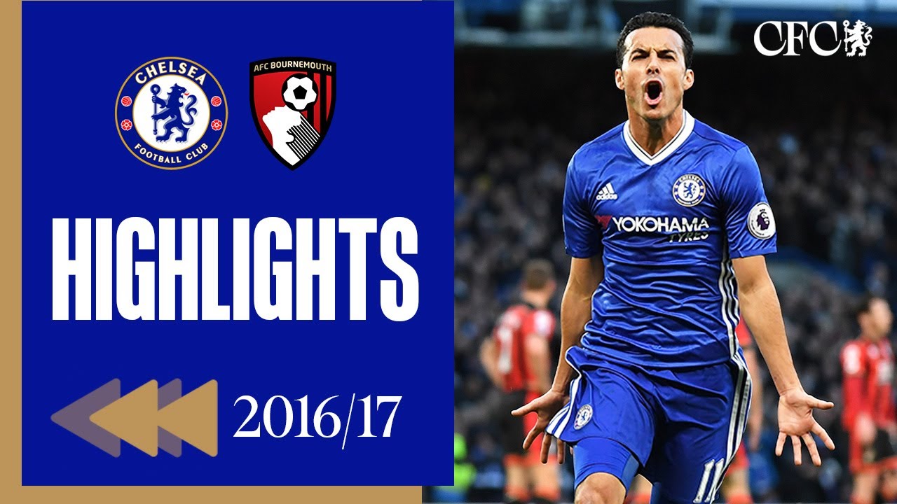 ⏪️ Chelsea 3-0 Bournemouth | Highlights - REWIND | Premier League 2016/17