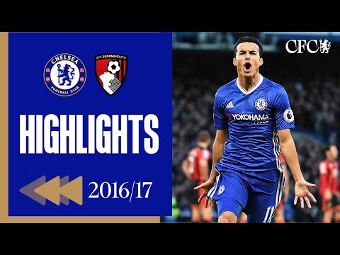 ⏪️ Chelsea 3-0 Bournemouth | Highlights - REWIND | Premier League 2016/17