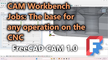 CNC Jobs in FreeCAD 1.0 CAM – Setup, Toolpaths & G-Code Workflow Explained