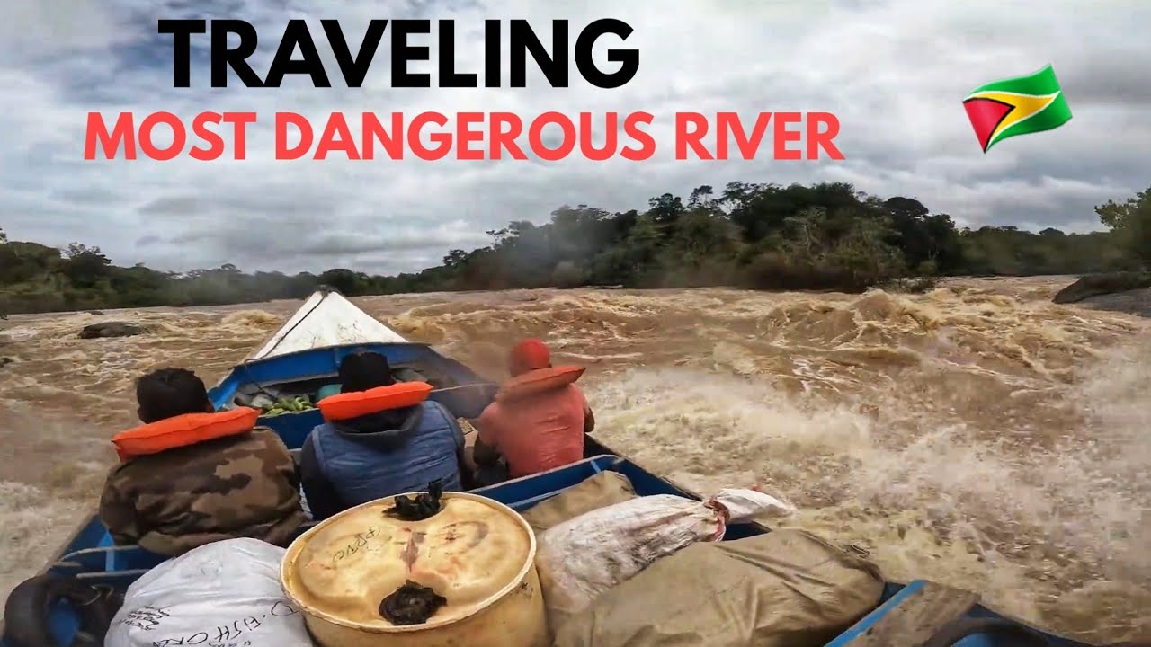 MOST DANGEROUS RIVER IN GUYANA.