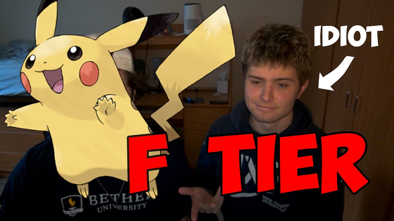 Roomate Ranks EVERY POKEMON With NO KNOWLEDGE - LIVE