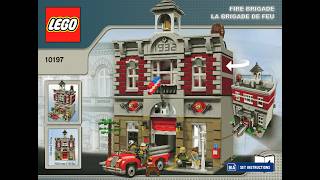 LEGO 10197 Fire Brigade – Building Instructions | Modular Buildings (2009)
