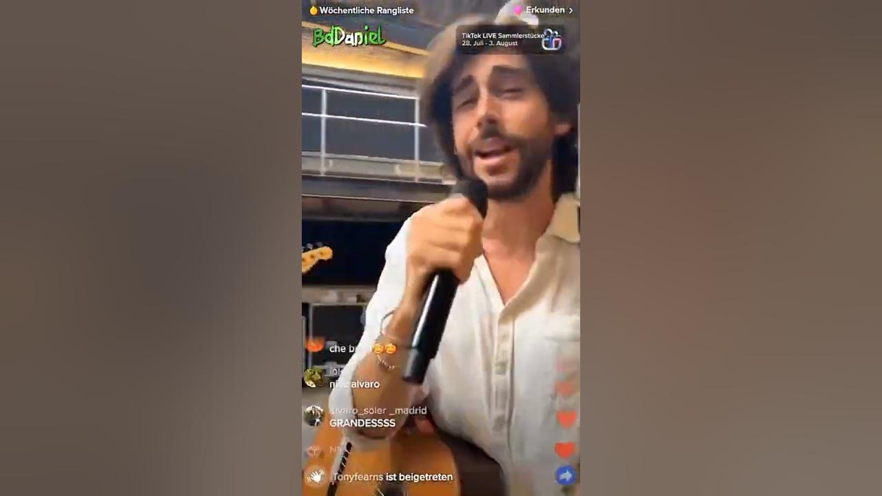 Alvaro Soler - Manila (TikTok Live) EN TU PIEL Tour Rehearsal - YouTube