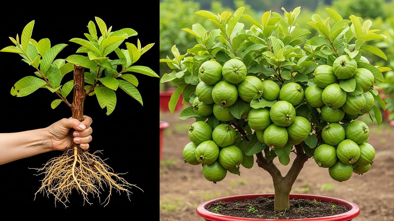 Grow Guava Tree Faster With These Simple Tips, how to grow guava tree use aloe vera