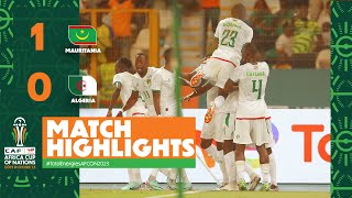 HIGHLIGHTS | Mauritania 🆚 Algeria | ملخص مباراة موريتانيا والجزائر #TotalEnergiesAFCON2023 - MD3