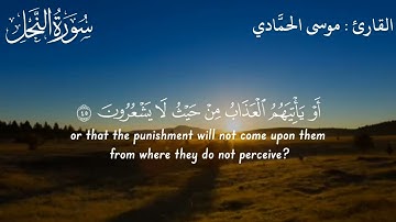 القارئ موسى الحمادي