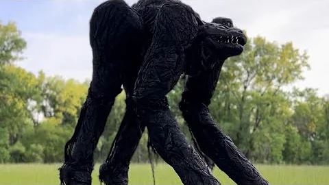 Filming day with Spiritwalker’s costume Ghoul.