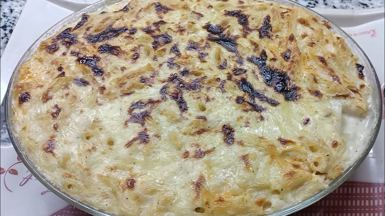 احلى طريقه مكرونه بالبشاميل ممكن تجربيها في حياتك😋وصفه من وصفات رمضان 2026🌜