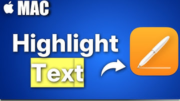How to Highlight Text in Pages on Mac