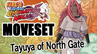 Naruto Ultimate Ninja 5 (PS2) - Tayuya Moveset