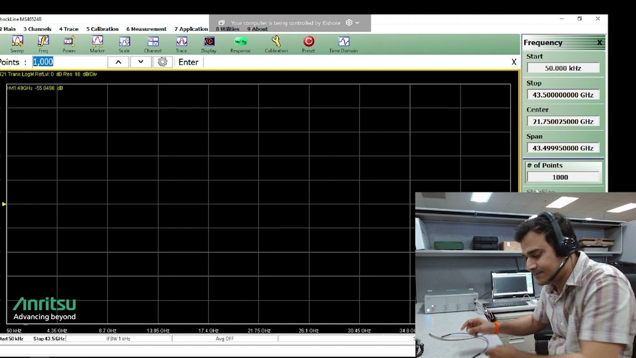 Measure Electrical Length and Loss of a DUT using Anritsu ShockLine VNA