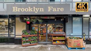 🇺🇸 What’s Inside BROOKLYN FARE? A Typical New York Supermarket [4K]