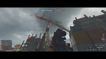 Battlefield 6 Mirak Valley Crane Destruction - Levolution