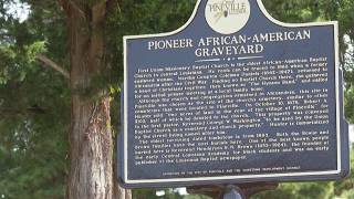 Historical marker unveiled for two Black cemeteries in Pineville
