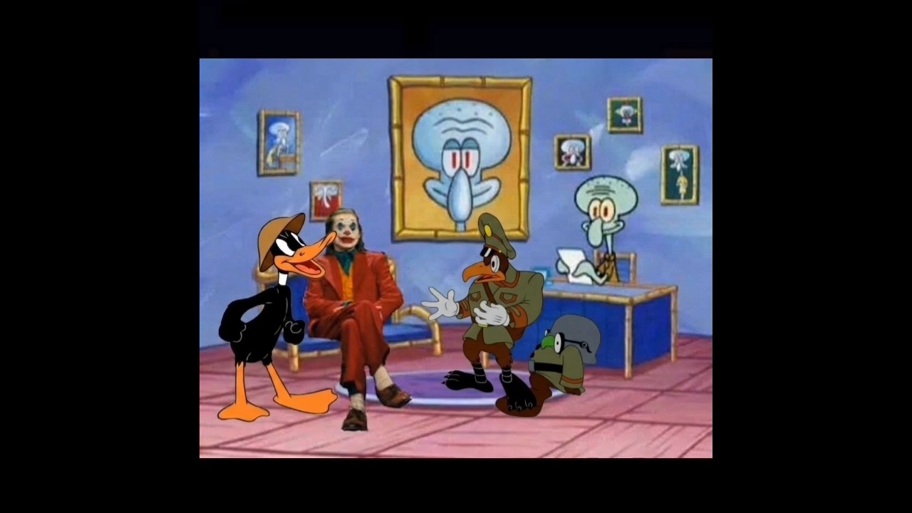 Joker & Daffy Duck send Von Vultur & Schultz to Jesus #shorts #joker #looneytunes